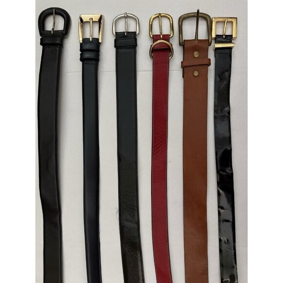 Belts Women’s Sizes Medium and Size 30s (Cipriani, Pearl, J. Crew, Polo, … - Picture 1 of 16